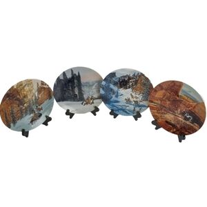 Vtg Lot Bradford Exchange Indian Collectors Plates